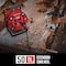 Craftsman Cord Reel With Hand Lamp, Hand Operated, 14 AWG, Red Reel Color, 50 ft Length, 4 Outlets CMXCRPA1450 - alternate 8